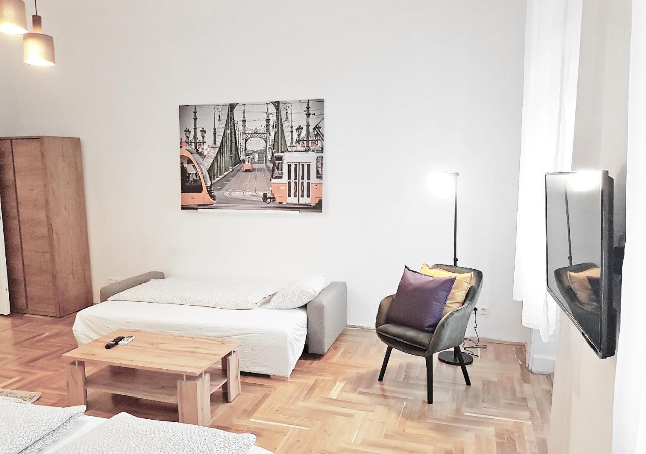 Apartament Luxury New Cozy Flat At Dob Street Nearby Gozsdu Court Budapeszt Zewnętrze zdjęcie